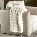 Pled Throw RM Meaux, Faux fur, 170x130