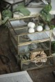 Pojemnik szklany z szufladkami Chest w/3 drawers and lid