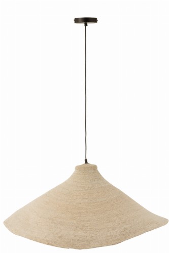 Lampa Cone Seagrass White