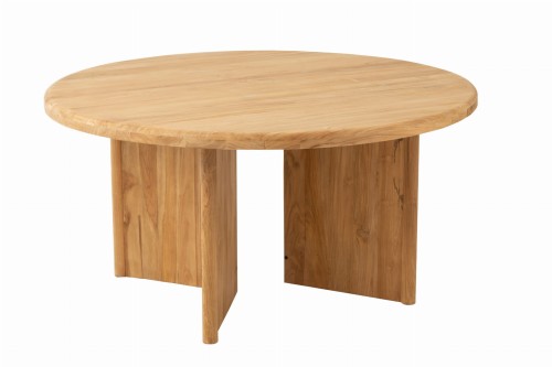 Stół okrągły Round Teak Wood Natural