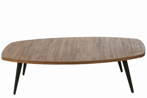 Stolik kawowy Rectangular Recycle Teak Natural