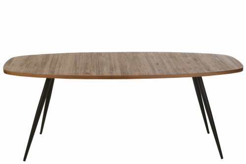 Stół owalny Oval Recycle Teak Natural