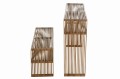 Konsole zestaw 2 Recycle Teak Natural