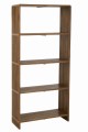 Regał 4 Shelves Recycle Teak Natural