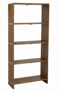 Regał 4 Shelves Recycle Teak Natural