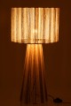 Lampa Stripes Strings Metal/Paper White/Natural