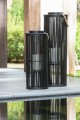 Lampion Tube Bamboo Black Small