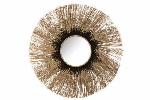 Lustro Melissa Straw Natural/Black Large