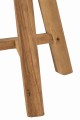 Stołek Round Recycled Teak Natural