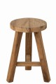 Stołek Round Recycled Teak Natural