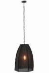 Lampa Pear Linen/Iron Black Large