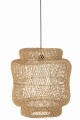 Lampa Rosa Rattan Natural