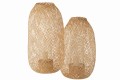Lampion Hazel Bamboo Natural Large