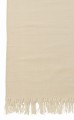 Dywan Woven+Fringes Wool Cream