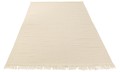 Dywan Woven+Fringes Wool Cream