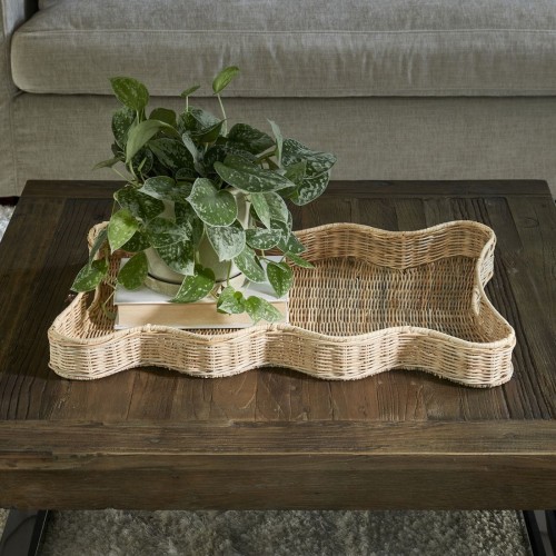 Taca rattanowa Tray Rustic Rattan Benoa L