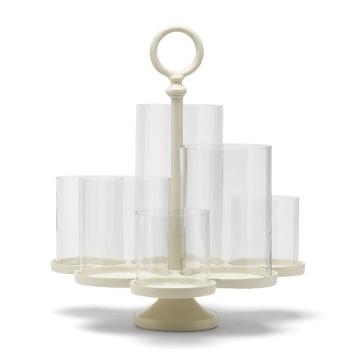 Lampion Hurricane Lisbon White L