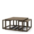 Stolik kawowy Coffee Table Set Romora Bay 80x80CM