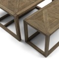 Stolik kawowy Coffee Table Set Romora Bay 80x80CM