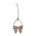 Zawieszka rattanowa RR Egg With A Bow Ornament