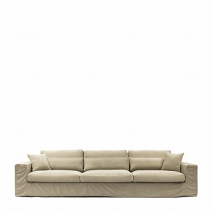 Sofa XL Sofa Miles, Claudy Flax, Copperfield Weave