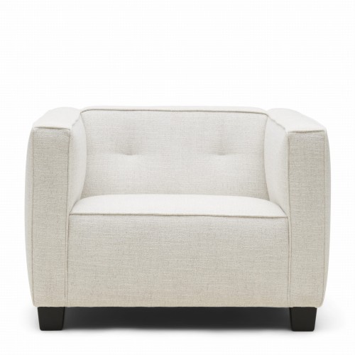 Fotel Armchair Hampton Heights, Antique White, Rich Tweed