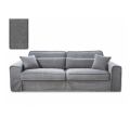  Sofa Metropolis Sofa 3,5 seater, washed cotton, grey