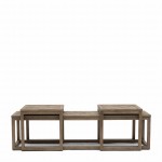 Stolik kawowy zestaw Coffee Table Set Harbour Island 150x45CM
