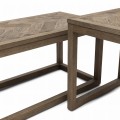 Stolik kawowy zestaw Coffee Table Set Harbour Island 150x45CM