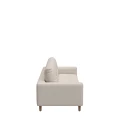 Sofa 3,5 Seater Sofa Nelson, Satin Shell, Chenille Jacquard