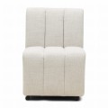 Krzesło One Seater Dazzle, Antique White