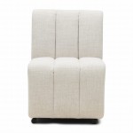 Krzesło One Seater Dazzle, Antique White