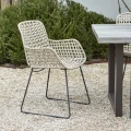 Krzesło ogrodowe Garden chair with armrests Jakarta