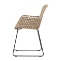Krzesło ogrodowe Garden chair with armrests Jakarta