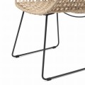 Krzesło ogrodowe Garden chair with armrests Jakarta