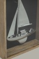 Dekoracja żaglówka Boat In Box Sail Away