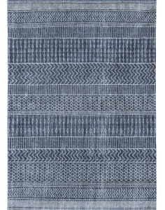 DYWAN WE WZORY SCARAB BLUE 