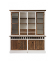 Kredens Driftwood Cabinet with winerack Double
