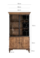Kredens LAVIK GLASS CABINET