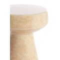 Stolik Side table Ø38x42 cm DAKWA shiny sand