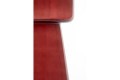 Stolik Side table Ø30x50 cm DAKWA glass burgundy