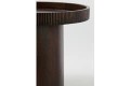 Stolik kawowy Side table Ø50x35 cm KALOMO wood russet