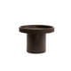 Stolik kawowy Side table Ø50x35 cm KALOMO wood russet