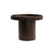 Stolik kawowy Side table Ø60x44 cm KALOMO wood russet