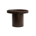 Stolik kawowy Side table Ø60x44 cm KALOMO wood russet