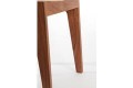 Krzesło MELAKY wood brown+webbing natural