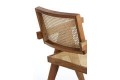 Krzesło MORAZAN wood natural+rattan natural