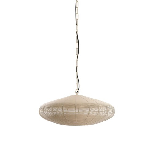 Lampa Ø51x20 cm BAHOTO matt cream