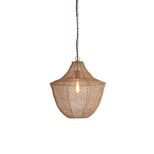 Lampa Ø40x44 cm SHARIKA matt beige