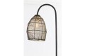 Lampa podłogowa MEYA matt black+gold